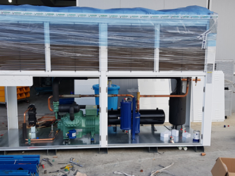 PA-400(비츠2단30HP)공냉식유니트  동명냉동종합상사 자사 제작